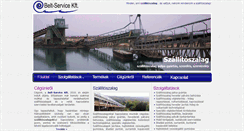Desktop Screenshot of beltservice.hu